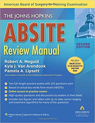 Johns Hopkins Absite Review Manual 2018